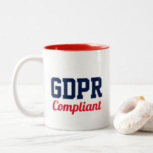 Taza Bicolor GDPR obediente