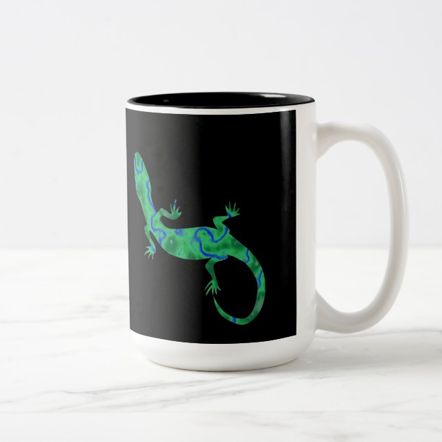Taza Bicolor Gecko verde (Derecha)