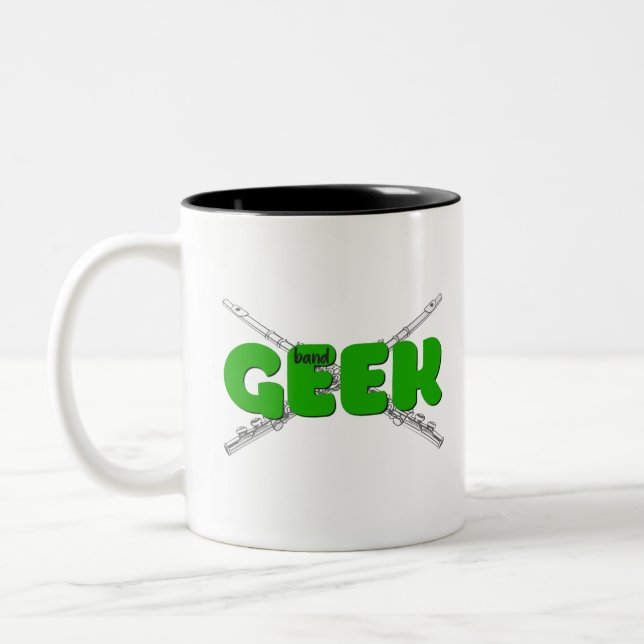 Taza Bicolor Geek de banda - Flauta (Izquierda)