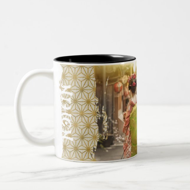 Taza Bicolor geisha 1 (Izquierda)