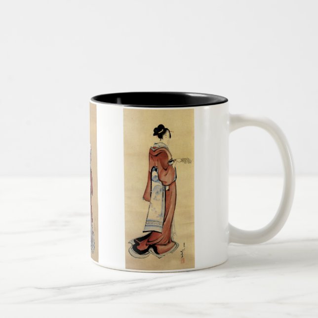 Taza Bicolor Geisha de pie (Derecha)