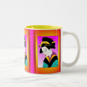 Taza Bicolor Geisha Mug