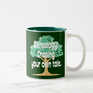 Taza Bicolor Genealogía: Persecución de su propio cuento