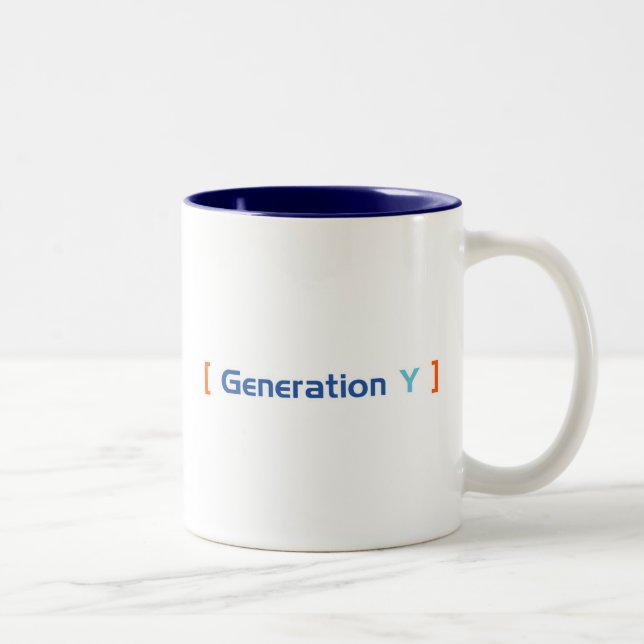 Taza Bicolor Generación Y (Derecha)