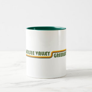 Taza Bicolor Genesee Valley Greenway Nueva York