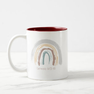 Taza Bicolor Génesis 9:13-16, Arcoíris
