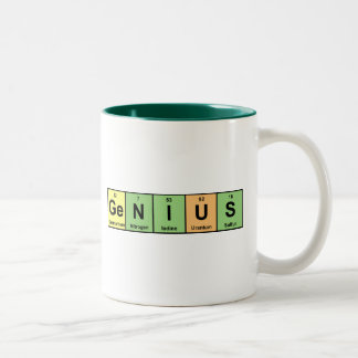Taza Bicolor Genio - tabla periódica de productos de los