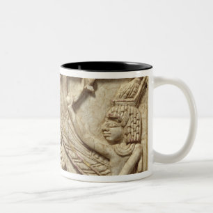 Taza Bicolor Genios cons alas, período asirio, c.750 A.C.