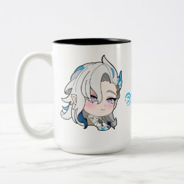 Taza Bicolor GENSHIN IMPACTO NEUVILLETTE Chibi