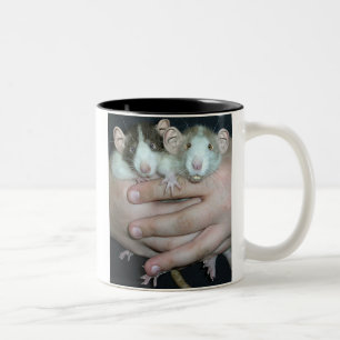Taza Bicolor Gente de la rata