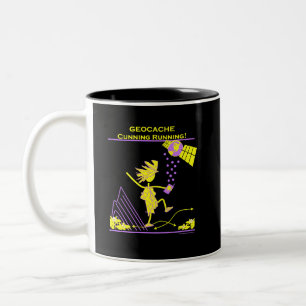 Taza Bicolor Geocache - funcionamiento astuto