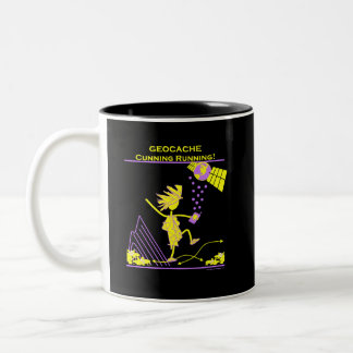 Taza Bicolor Geocache - funcionamiento astuto