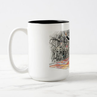 Taza Bicolor George Hamilton (Resident evil outbreak)