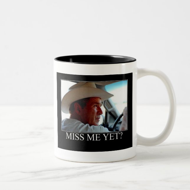 Taza Bicolor George W. Bush (Derecha)
