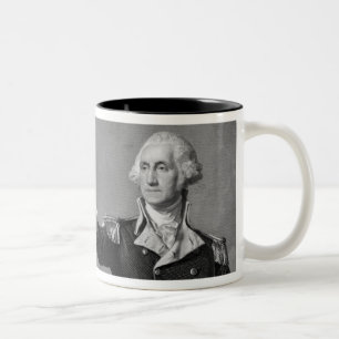 Taza Bicolor George Washington Salute mug