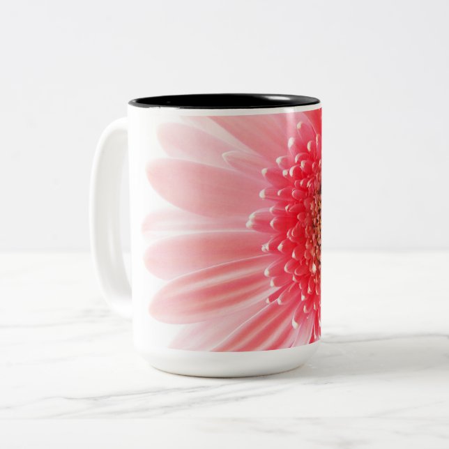 Taza Bicolor Gerbera Daisy Poster (Anverso izquierdo)