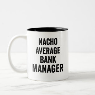Taza Bicolor Gerente Bancario No Promedio