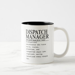 Taza Bicolor Gerente de despacho