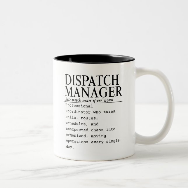 Taza Bicolor Gerente de despacho (Derecha)