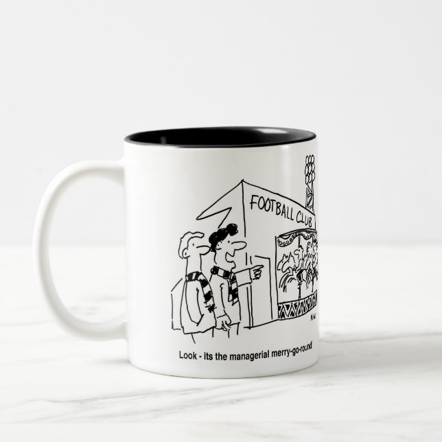 Taza Bicolor Gerente de fútbol Merry-Go-Round (Izquierda)
