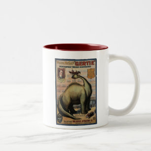 Taza Bicolor Gertie El Dinosaurio
