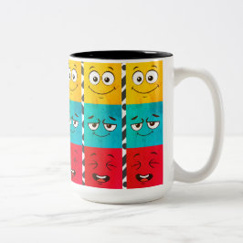 Taza Bicolor Ghonim_ Mug 10$ multifacial