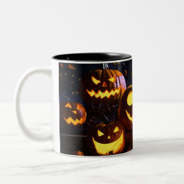 Taza Bicolor Ghostly Goodies: Halloween Mug Collection