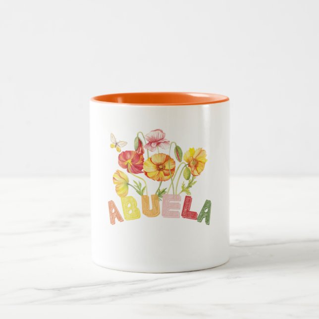 Taza Bicolor Gift Fof Abuela | Abuelita Gift (Centro)