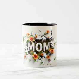 Taza Bicolor Gift for Mom for Mother's Day or Birthday Gift