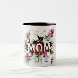 Taza Bicolor Gift for Mom for Mother's Day or Birthday Gift