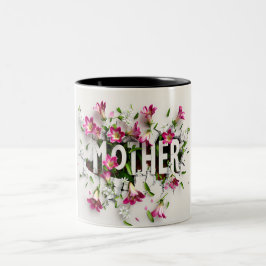 Taza Bicolor Gift for Mom for Mother's Day or Birthday Gift