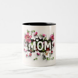 Taza Bicolor Gift for Mom for Mother's Day or Birthday Gift