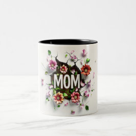 Taza Bicolor Gift for Mom for Mother's Day or Birthday Gift