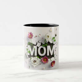 Taza Bicolor Gift for Mom for Mother's Day or Birthday Gift
