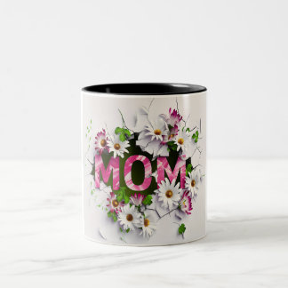 Taza Bicolor Gift for Mom for Mother's Day or Birthday Gift