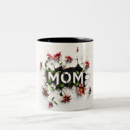 Taza Bicolor Gift for Mom for Mother's Day or Birthday Gift