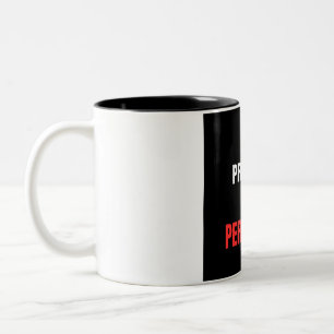 Taza Bicolor Gimnasio de Powerlifting Motivación Progreso Sobre