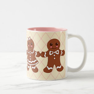 Taza Bicolor Gingerbread Mug