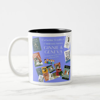 Taza Bicolor Ginnie y Ginebra - Serie de libros sin tiempo de d
