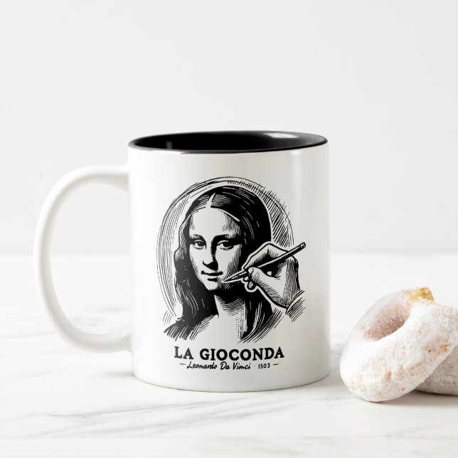 Taza Bicolor Gioconda (Con donut)