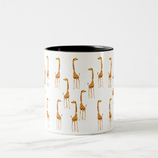 Taza Bicolor Girafas