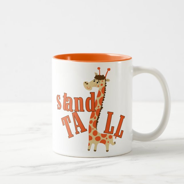 Taza Bicolor Giraffe Stand Tall (Derecha)
