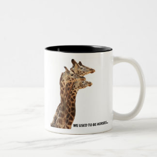 Taza Bicolor Giraffes_used a ser horses_Z
