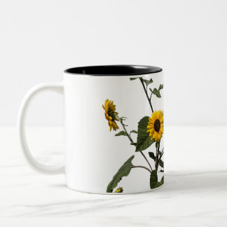 Taza Bicolor Girasol Amarillo Vibrante
