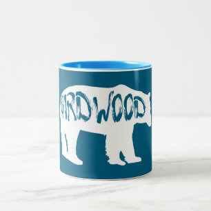 Taza Bicolor Girdwood Alaska Bear
