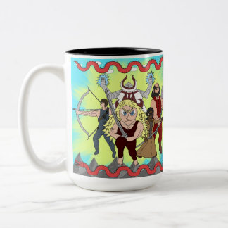 Taza Bicolor Girlfighter Mug
