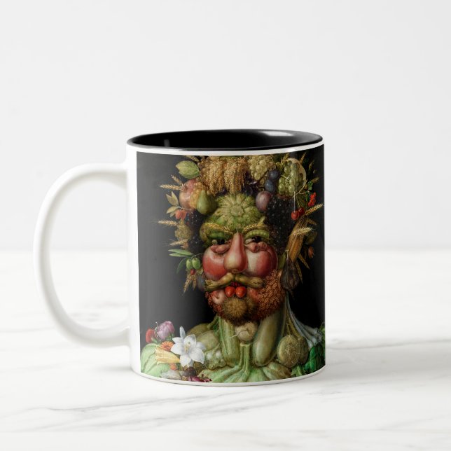 Taza Bicolor Giuseppe Arcimboldo - Vertumnus (Izquierda)