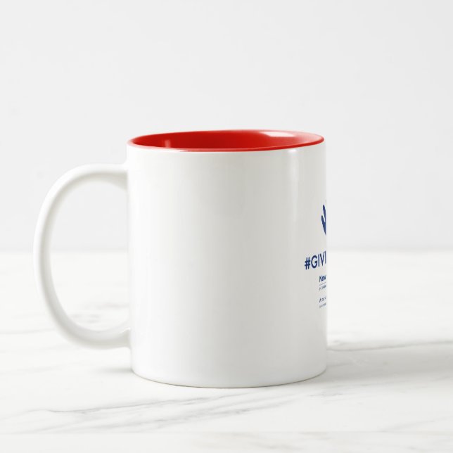 Taza Bicolor Giving Tuesday Mug (Izquierda)