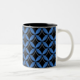 Taza Bicolor Glam Mug, Royal Blue