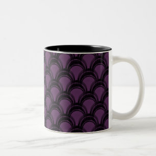 Taza Bicolor Glamour Mug Ultramoderno, berenjena